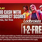 ladbrokes 100 free bet